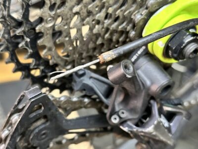 Rent a bike torrevieja derailleur