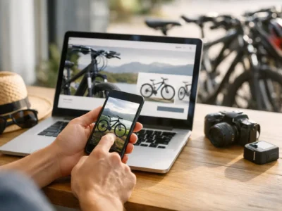 How to book bike rental online
