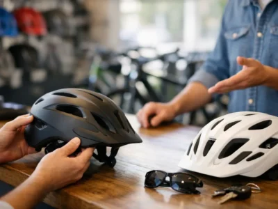Can i rent a bike helmet